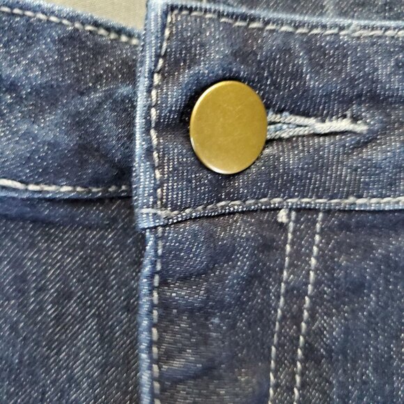 Apparel Collection Jeans Mens 50x32 Blue McDonald's Straight Fit Stretch Denim - Picture 7 of 10